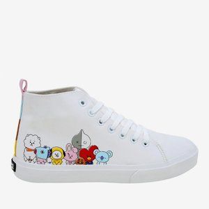 Host Pick! 🎉BT21 White High Top Sneakers